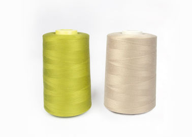  Dyed Polyester Knitting Yarn On Dyeing Tube / Plastic Cone Kontless And Hairless